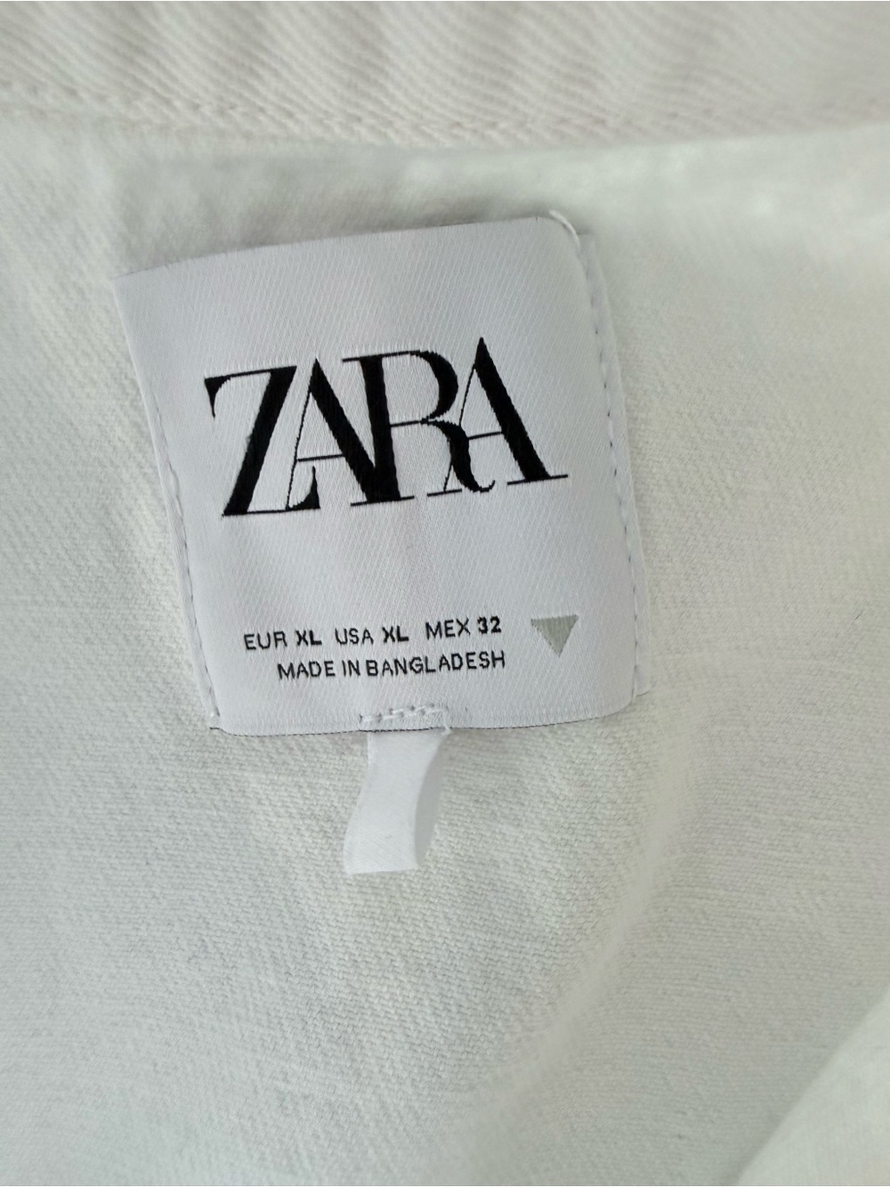 Zara - Women’s White Denim Jumpsuit - Picture 2 of 10